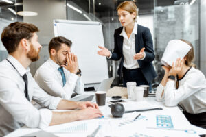 Konflikte frühzeitig erkennen, Konfliktdiagnose, Meeting mit aufkommendem Konflikt